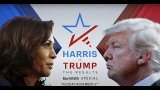 ITV News US Election 2024 Special  Harris v Trump The Results [upl. by Aldus689]