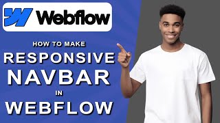 How to make responsive navbar in webflow 2024 [upl. by Nylecaj]