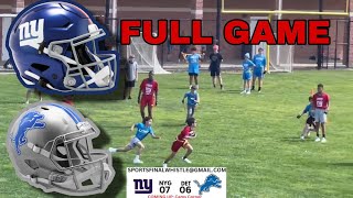 Giants VS Lions Flag Football 5122024 [upl. by Gabbey430]