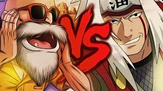 Mestre Kame VS Jiraiya  Duelo de Titãs [upl. by Earehs]