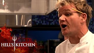 Gordon DESTROYS Customer  Hells Kitchen [upl. by Sedlik]