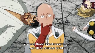 Saitama saves everyone and Suiryu from Bakuzan  OnePunch Man 2  S02E09 [upl. by Bower]