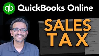 QuickBooks Online Sales Tax on Invoices [upl. by Amron730]