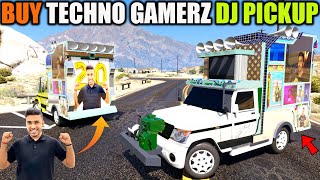 BUY TECHNO GAMERZ DJ PICKUP  GTA 5 😲 [upl. by Leissam]