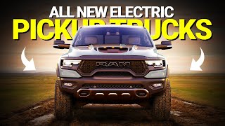 Best NEW Electric Pickup Trucks Coming in 2024 Whos the new BOSS in the Market [upl. by Nired]