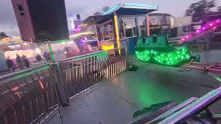 codonas twister on ride pov perth Scotland funfair 10th of October 2024 [upl. by Hendren]