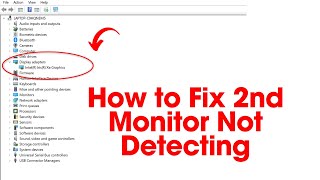 External Monitor Not Detected  100 Working [upl. by Ilwain]