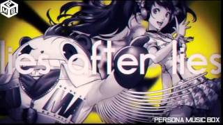 Persona 4  Backside of the TV  Lotus Juice Remix  Lyrics Video [upl. by Ruth]