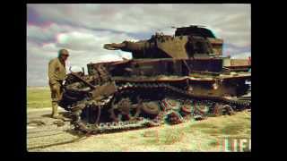 WW2 photos in 3D Anaglyph RedCyanPart1 [upl. by Kaya427]