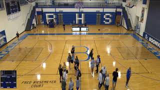 Boonville High School vs Versailles High School Womens Varsity Volleyball [upl. by Christyna667]