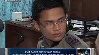 Saksi PMA Cadet 1st Class Cudia nakipagpulong sa mga kinatawan ng PAO at CHR [upl. by Saddler]