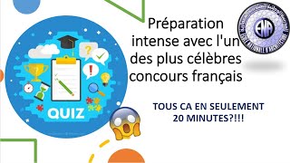 Culture générale dans lun des plus difficiles Concours Français pour prépa ENA 2021 [upl. by Attenhoj]