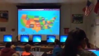 6th grade Geography Lesson with Advisory class [upl. by Ihel]