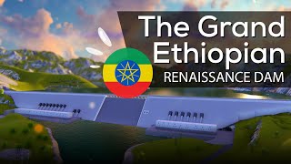 The Grand Ethiopian Renaissance Dam  GERD  Visualization Project itsmydam [upl. by Ataynek738]