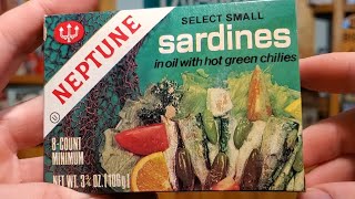 Opening 40 Year Old Sardines And Feeding Them To My Drain [upl. by Obie]