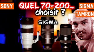 test Sigma 70200mm f28 DG DN vs Tamron G2  Sony GM II  Quel 70200 choisir pour SONY [upl. by Sair]