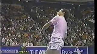 Boris Becker vs McEnroe Final  Atlanta 1986  0711 [upl. by Su]