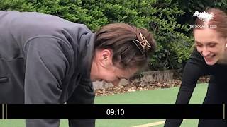 40 MINUTE HIIT CLASS by Katie Dutton  NO JUMPING  HOME WORKOUT  THE HOGARTH CLUB [upl. by Newfeld]