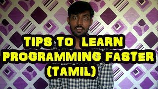 Tips to learn software programming Tamil [upl. by Estus119]