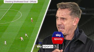 Neville Redknapp amp Townsend REACT to PGMOL error for Luis Diaz disallowed goal 😡 [upl. by Yddur246]