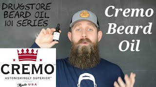 Cremo Beard Oil  Drugstore beard oil 101 series [upl. by Llenod]