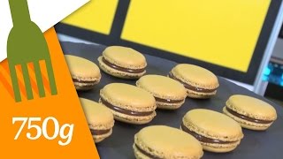 Recette de Macarons au caramel beurre salé  750g [upl. by Najram811]