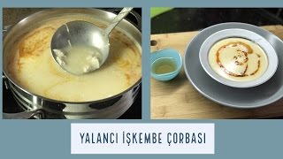 Yalancı İşkembe Çorbası Tarifi  Naciye Kesici  Yemek Tarifleri [upl. by Tammie]