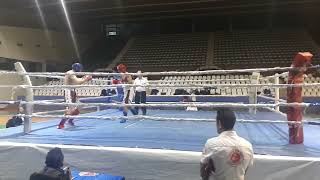 Cumali binali 2017 kick boks low 85 kg [upl. by Bodkin]