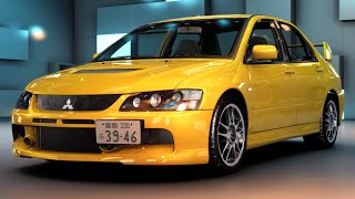 Assetto Corsa Mitsubishi Lancer Evolution 9 Super Realistic Car Mod [upl. by Stannfield]