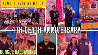 PAWO NYIMA TENZIN LA Remembered on His 4th Death Anniversary in Hunsur Rabgayling tibetanvlogger [upl. by Oilegor47]