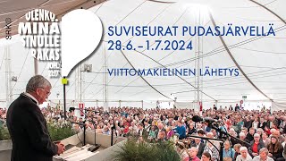 Suviseurat Pudasjärvellä 2024 lauantai 296 kello 1130 viittomakielinen lähetys [upl. by Calvin]