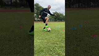 Ronaldinho Dribbling Drill for Footballers 🔥⚽️ youtubeshorts soccer football [upl. by Ppik]