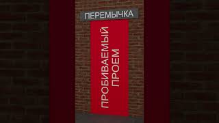 Для тех кто не знает как правильно пробивать дверной проем в кирпичной кладке [upl. by Alyss915]