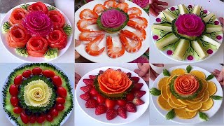 An Exquisite Platter That Is Indispensable for a Family Meal【Juns Food Carving】 [upl. by Irap367]