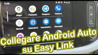 Collegare Android Auto su Easy Link Tutorial [upl. by Baun]