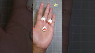 How to do Pekkle  Air Dry Clay  Cly Art Idea shorts adraclayart sanrio [upl. by Rosalee]