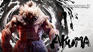 Street Fighter 6  Akuma Gameplay Trailer [upl. by Eshman]