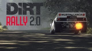 FIRST LOOK  DIRT RALLY 20  LANCIA 037 EVO 2  GERMANY  COCKPITCHASETRACKSIDE [upl. by Okeim]