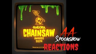 Spookshow 2024 Fangoria Chainsaw Awards Reactions [upl. by Wolff]