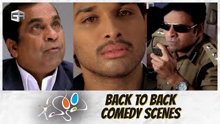 Happy Telugu Movie  Back to Back Comedy Scenes  Allu Arjun Genelia Manoj Bajpayee  Karunakaran [upl. by Ruffo]