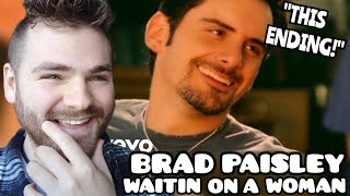 First Time Hearing Brad Paisley quotWaitin On A Womanquot  Country Music Reaction [upl. by Jerad]