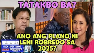 ANO ANG PLANO NI LENI ROBREDO SA 2025 TATAKBO BA [upl. by Enytsirhc]