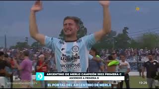 ARGENTINO DE MERLO CAMPEÓN 2022 [upl. by La13]