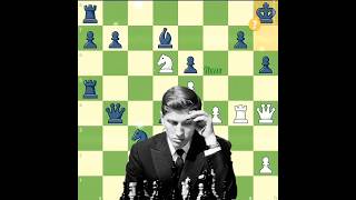 Bobby Fischer Brilliancy  4  ✨🤫 [upl. by Gnet]