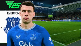 NEW SERIES 🔥  FC25 REALISTIC EVERTON CAREER MODE EP1 [upl. by Hanimay]