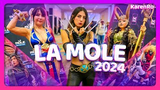 Asi fue LA MOLE 2024  COSPLAYS Y MUCHO MAS  Vlog [upl. by Zilvia]