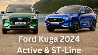 New FORD KUGA 2024 Facelift  Active amp STLine [upl. by Adlecirg]