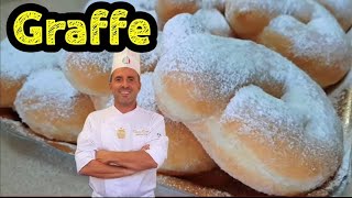 Graffe napoletane spettacolari impastate a mano facilissime corso di pasticceria [upl. by Yesllek889]