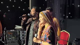 Dandiya night Geeta Ben Rabari  Team Samir Ustad Layja  Paris France [upl. by Arimak]