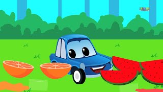 Zeek And Friends  Fruits Song  Car Nursery Rhymes [upl. by Enier]